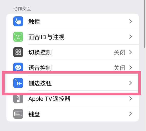 铜山苹果14维修店分享iPhone14 Plus侧键双击下载功能关闭方法 